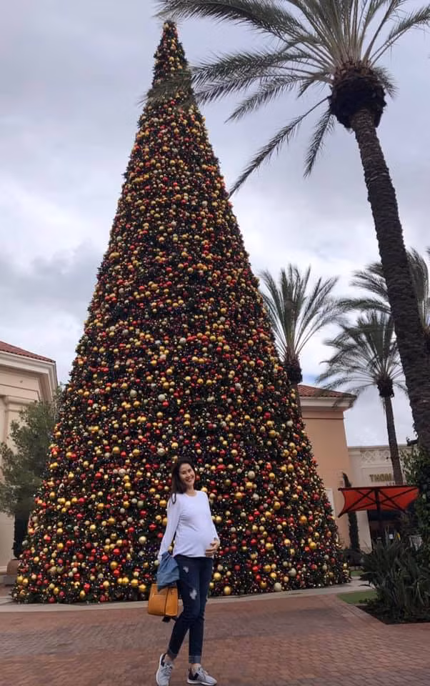 Bà mẹ đơn thân Thân Thúy Hà tiết lộ hình ảnh mang bầu lần 2 ảnh 6