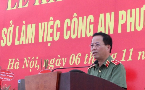 Khánh thành trụ sở làm việc Công an phường Liên Mạc ảnh 2