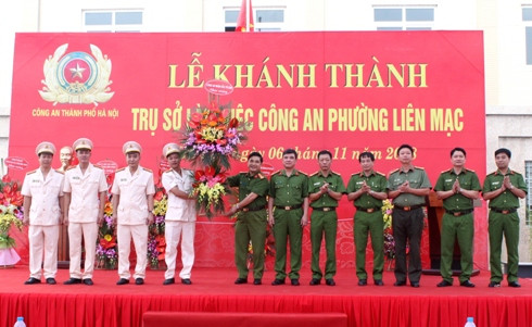 Khánh thành trụ sở làm việc Công an phường Liên Mạc ảnh 5