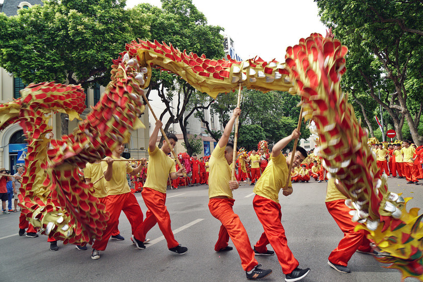 Phố đi bộ Hồ Gươm sôi động với nhiều hoạt động trong năm 2020 ảnh 1