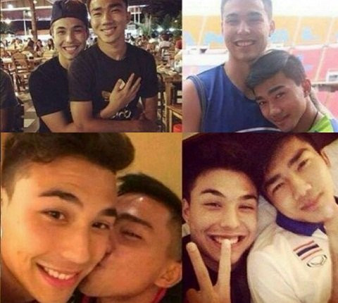 Sốc: Hai tuyển thủ Thái Lan công khai quan hệ đồng tính ảnh 2