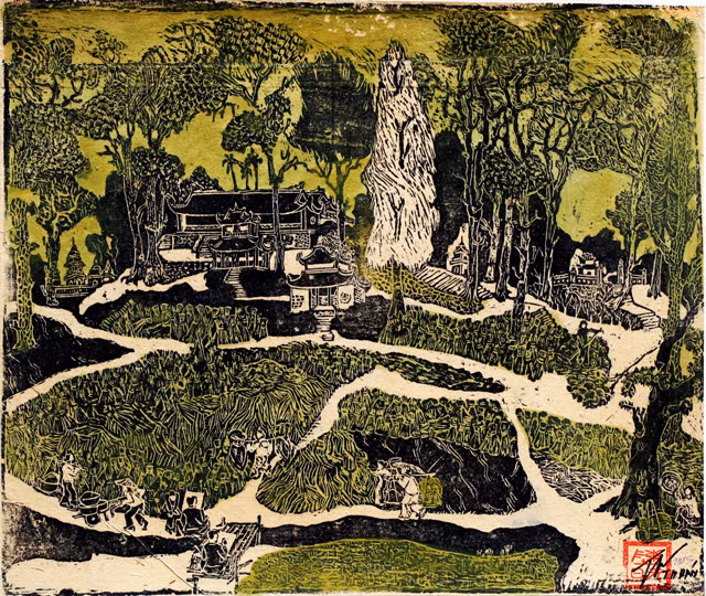 100 tác phẩm của "gương mặt đặc biệt" làng mỹ thuật Việt Nam ảnh 2