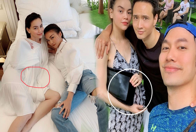 Năm 2020 "sao" Việt tới tấp đẻ, nhiều người mang song thai ảnh 1