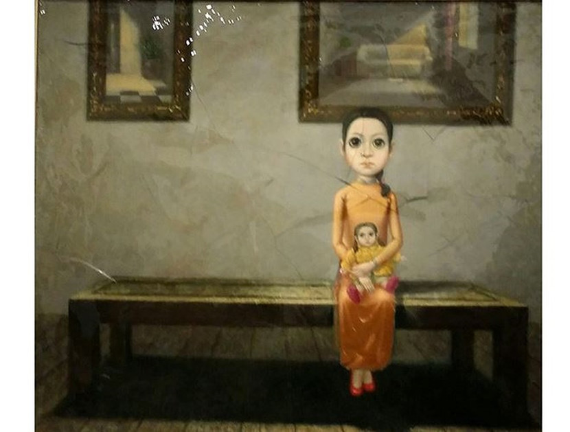 Ám ảnh các bức tranh mang màu sắc ma mị của Lưu Tuyền Ám ảnh các bức tranh mang màu sắc ma mị của Lưu Tuyền