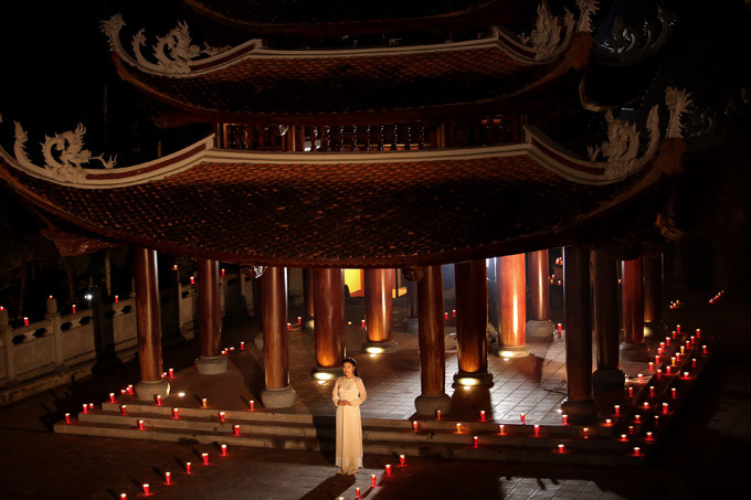 ​"Sao Mai" Thu Hằng tìm về với nhạc Phật để được tĩnh tâm ảnh 5