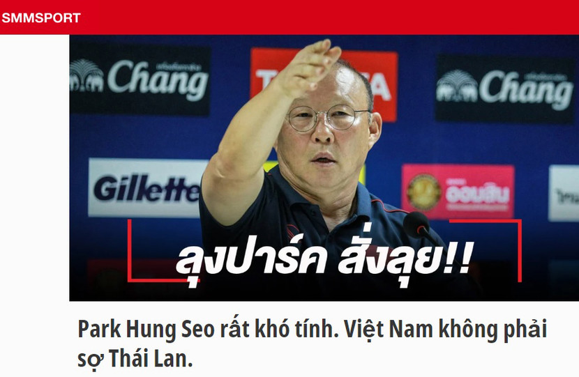 Thầy Park bênh người nhà, yêu cầu phóng viên Thái Lan giữ phép lịch sự ảnh 2