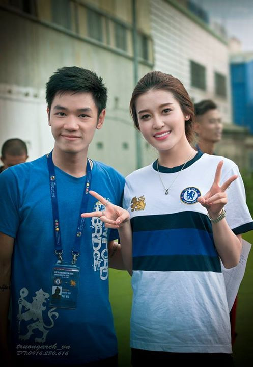 Á hậu Huyền My "tỏa sáng" ở giải CĐV Chelsea toàn quốc ảnh 5