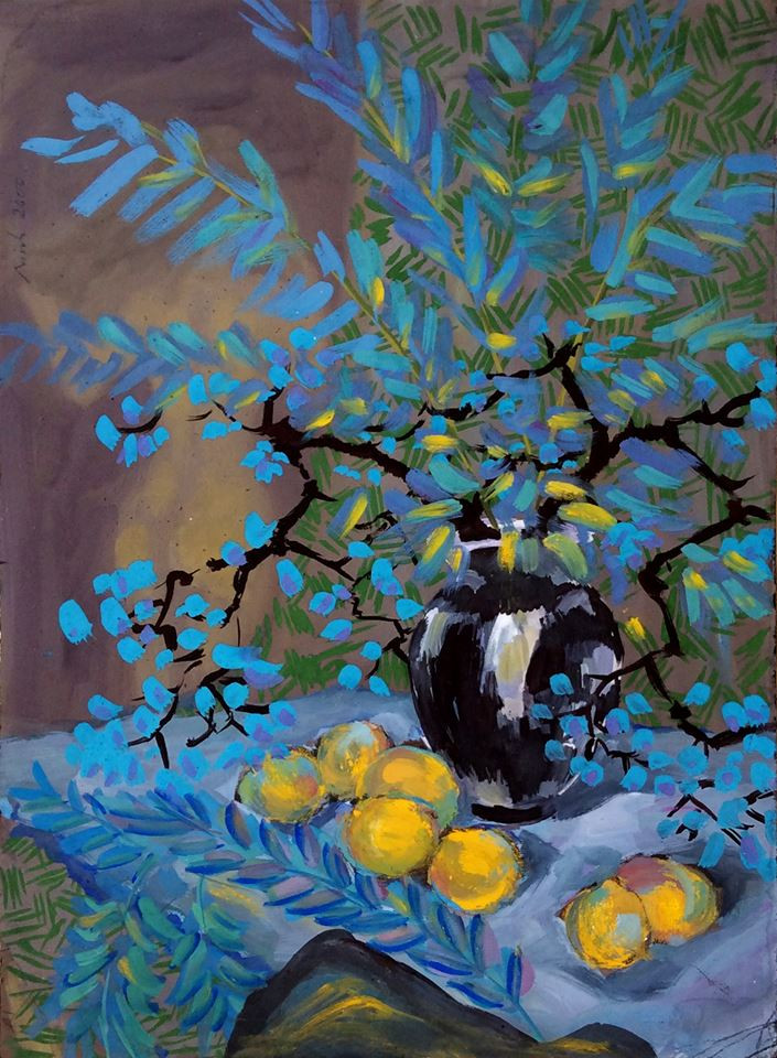 Bốn họa sĩ gặp nhau tại triển lãm "Ngã tư" ảnh 6