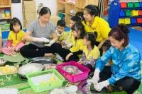 Hiệu trưởng chủ động quyết định cho học sinh nghỉ học căn cứ theo dự báo thời tiết 19h45 hằng ngày trên VTV1