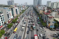 Cấm xe tải từ 10 tấn trở lên lưu thông đường Vành đai 3 trên cao trong chiều nay