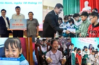 Ngày vui nâng bước đến trường cùng Tân Hiệp Phát hỗ trợ học sinh tỉnh Hà Nam