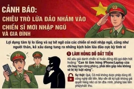 Cảnh giác chiêu trò lừa đảo "gia đình chiến sĩ mới nhập ngũ"