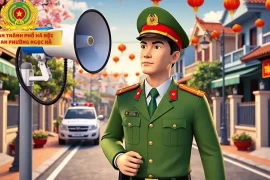 Công an phường Ngọc Hà đẩy mạnh ứng dụng công nghệ số trong công tác tuyên truyền