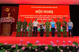 Kích hoạt “lá chắn cơ sở” với Đội PCCC tình nguyện và Tổ tự quản “Ba nhất”