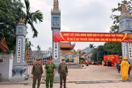 Giữ vững “trận địa” an ninh, đảm bảo an toàn mùa lễ hội