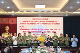 Nghiệm thu thành công đề tài khoa học cấp Bộ tổng kết lịch sử công tác bảo đảm an ninh, trật tự của Công an Hà Nội giai đoạn 1975-1986