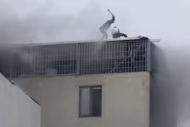 Dũng cảm tìm lối thoát cứu người trong vụ cháy nhà ở Lĩnh Nam