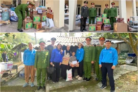 Nghĩa tình từ sắc áo Công an Thủ đô nơi vùng khó Phú Thọ