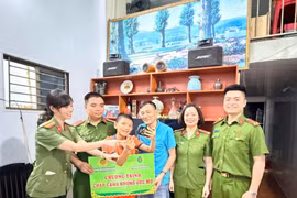 Chắp cánh ước mơ cho con cán bộ chiến sĩ có hoàn cảnh khó khăn