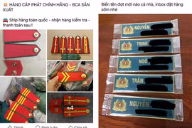 Công khai rao bán quân phục trên mạng xã hội - tiếp tay cho tội phạm giả danh để lừa đảo