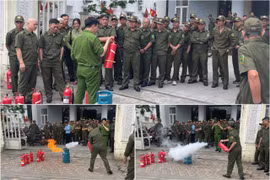 Nâng cao nghiệp vụ phòng cháy cho lực lượng tham gia bảo vệ ANTT ở cơ sở