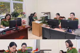 Những “bóng hồng” giữ bình yên từ cơ sở