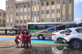 “Lính cứu hỏa nhí” và những bài học sinh tồn bổ ích