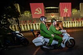 Thức trắng cùng Đại hội Đảng, Công an phường Ba Đình siết chặt an ninh từ sớm, từ xa