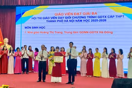 Giám đốc Sở GD-ĐT Hà Nội: "Giáo dục thường xuyên không phải phân khúc thấp"