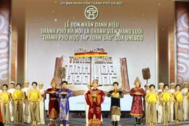 Hà Nội chính thức đón nhận danh hiệu thành viên Mạng lưới “Thành phố học tập toàn cầu” của UNESCO