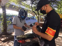 Lực lượng 141 xử phạt nhiều trường hợp vi phạm sau giãn cách