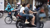Hà Nội: Sau gần một tuần, 5 tổ công tác đặc biệt CATP tạm giữ 172 xe vi phạm 