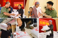Nhìn lại hành trình chia sẻ nghĩa tình với đồng bào vùng bão lũ