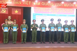 Giữ vững an ninh, trật tự, Công an phường Từ Liêm hoàn thành nhiều nhiệm vụ trọng tâm