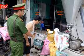 Công an xã Thư Lâm chủ động giữ gìn trật tự đô thị