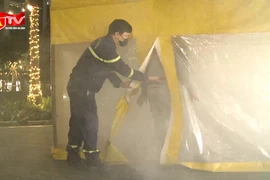 Tuyên truyền, trải nghiệm PCCC cho cư dân khu chung cư