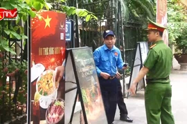 Công an phường Cửa Nam kiên trì lập lại trật tự đô thị