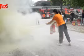 Nâng cao kỹ năng phòng cháy, chữa cháy cho các cơ sở nhà trọ trên địa bàn