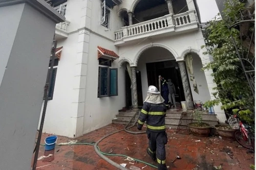 Khẩn trương điều tra vụ cháy làm 1 người chết tại xã Phúc Thọ