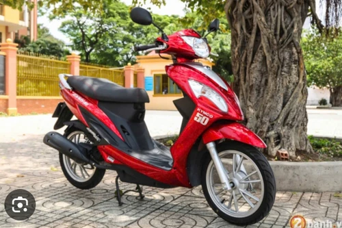Tìm chủ sở hữu xe mô tô Kymco màu đỏ