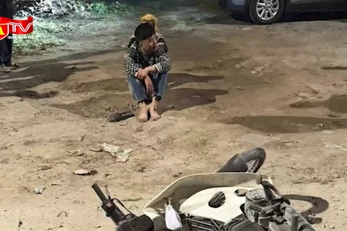 Hai thanh niên 'thông chốt', tông trọng thương cảnh sát giao thông