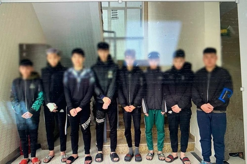 Tạm giữ hình sự 5 đối tượng gây rối tại hầm Kim Liên