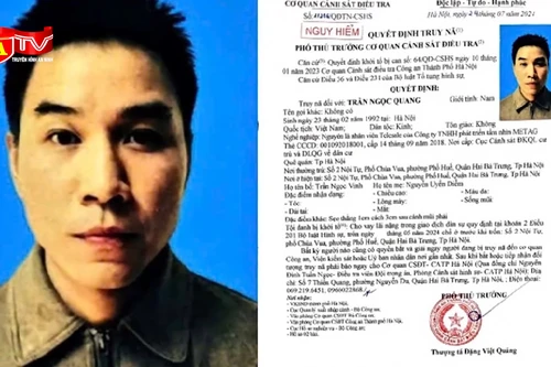 Truy nã đối tượng cho vay nặng lãi qua App CashVN