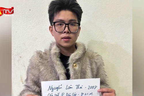 Khởi tố, bắt tạm giam tiktoker Nguyễn Lâm Thái về hành vi trộm cắp tài sản
