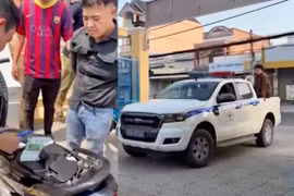 Bắt nhanh đối tượng cướp giật iPhone của 2 bé gái