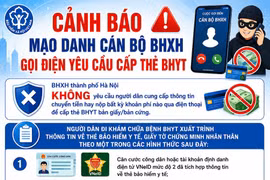 Giả mạo cán bộ BHXH, giăng bẫy từ thông báo ‘thẻ BHYT bị lỗi’