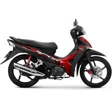 Tìm chủ sở hữu xe Honda Blade màu đỏ - đen