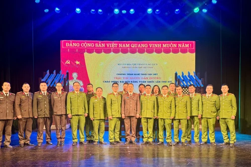 Công an phường Tây Hồ sinh hoạt chính trị qua tác phẩm văn học nghệ thuật