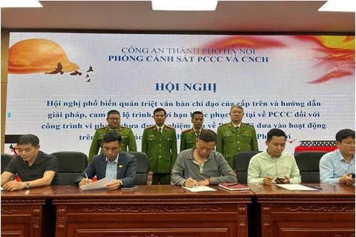 Lộ trình khắc phục vi phạm PCCC tại các phường Bồ Đề, Long Biên và Phúc Lợi