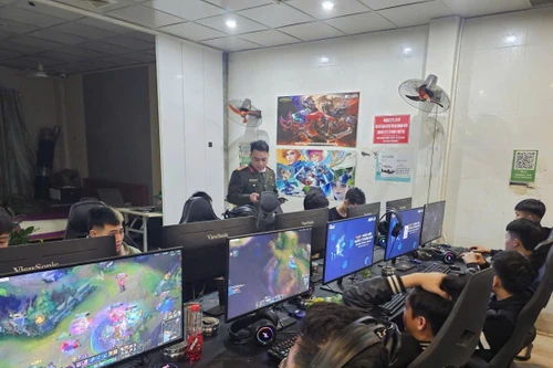 Phát hiện những vi phạm tại quán internet, điểm trò chơi điện tử công cộng